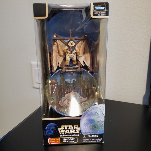 POTF Star Wars Endor with Ewok 1998 Kenner Hasbro New Box L👀K - Picture 7 of 13